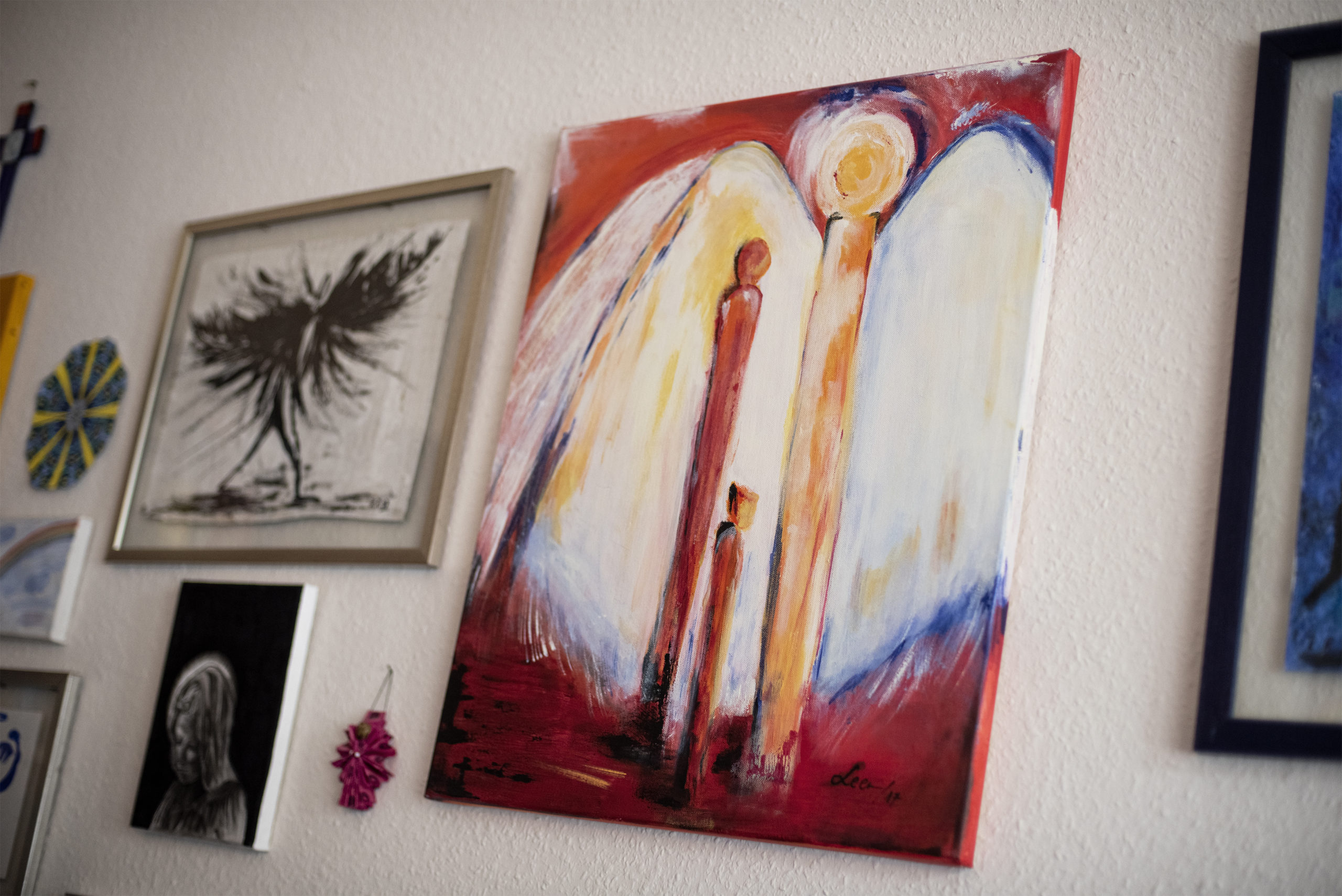 Der rettende Engel, der Engel der Hoffnung, der Himmelsboote als Wegweiser – diverse Patientenbilder zeugen von Schnelles Seelsorgeerfolg